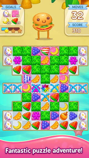 Gummy Gush: Match 3 Puzzle Tangkapan skrin 2