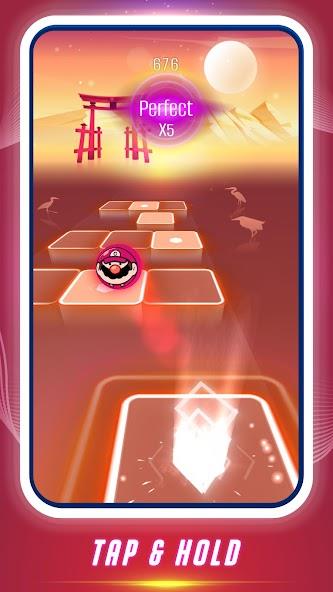 Dance Tiles: Music Ball Games Mod স্ক্রিনশট 0