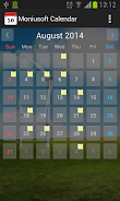 Moniusoft Calendar Tangkapan skrin 3