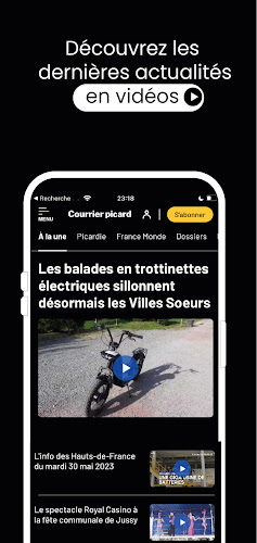 Courrier picard : Actu & vidéo Ảnh chụp màn hình 2