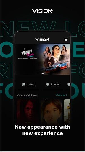 Vision+: Live, Sports & Series 螢幕截圖 1