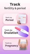 Ovulation & Period Tracker Zrzut ekranu 0