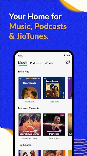 JioSaavn - Music & Podcasts स्क्रीनशॉट 2