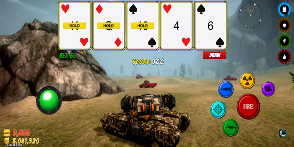 Tank Skill Poker Скриншот 1