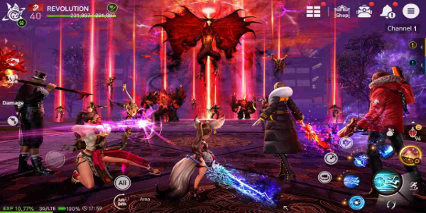 Blade & Soul Revolution 螢幕截圖 0