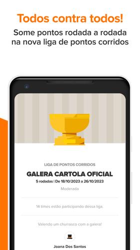 Cartola Oficial Screenshot 3