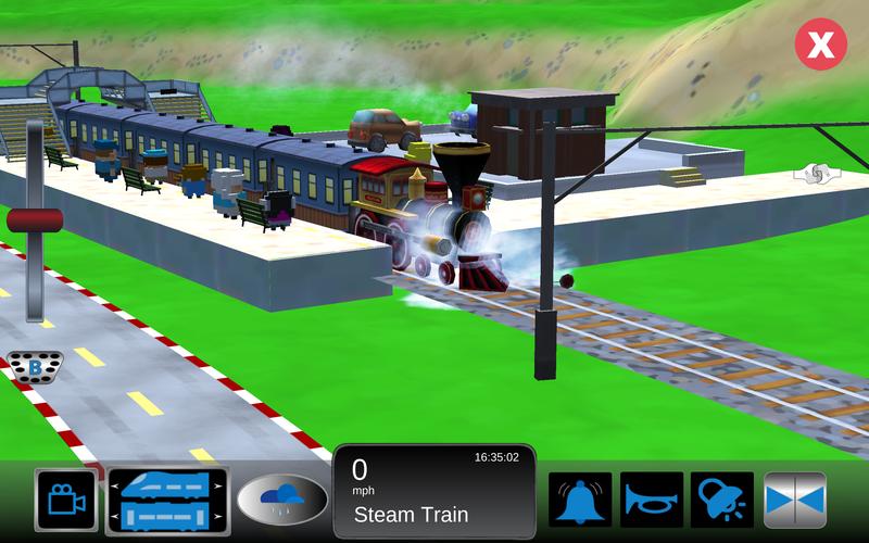 Kids Train Sim Скриншот 1