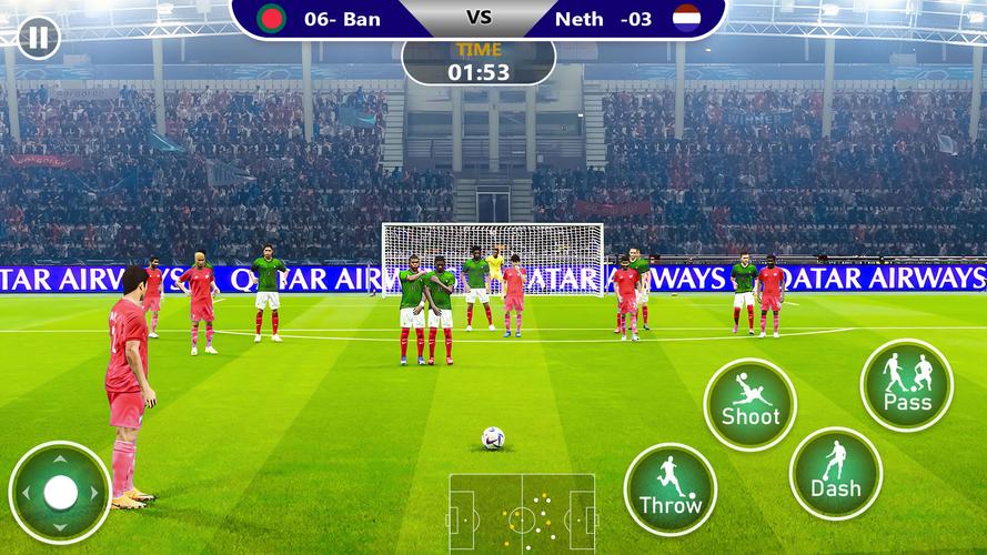 World Soccer Match 2023 ဖန်သားပြင်ဓာတ်ပုံ 1