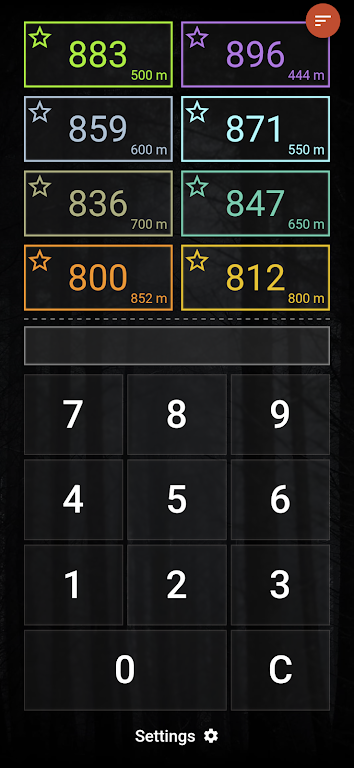ALL - HLL Artillery Calculator Schermafbeelding 1