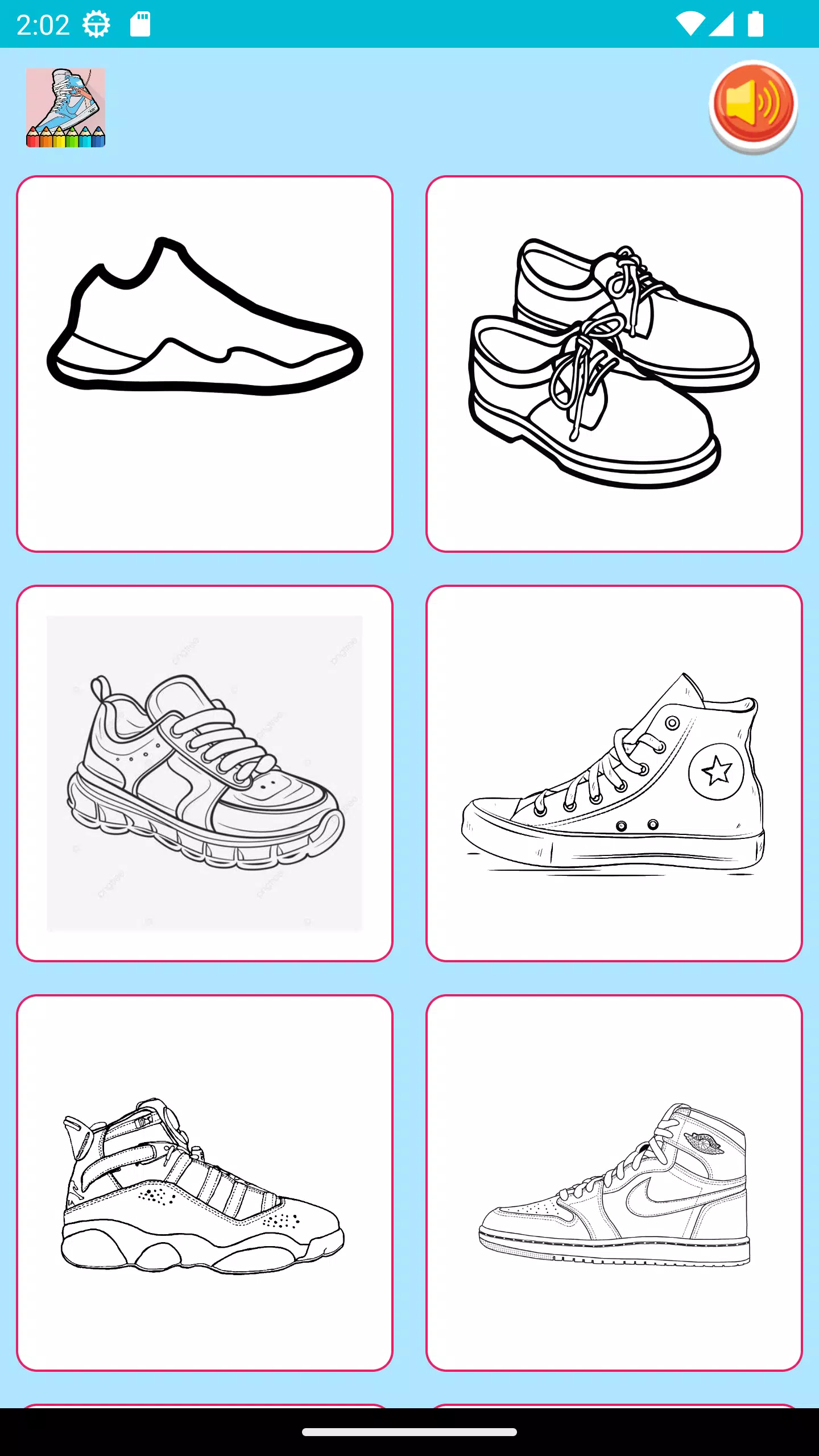 Coloring Sneaker Craft 螢幕截圖 2