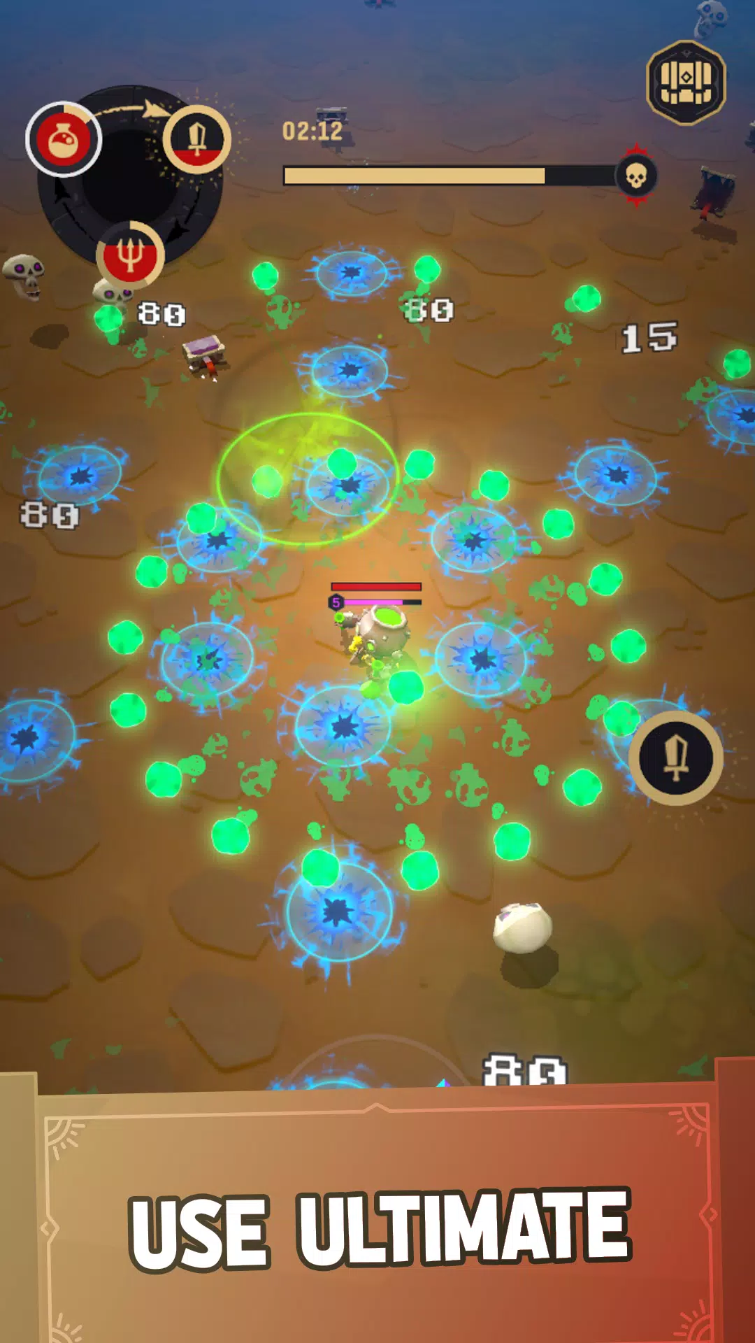 Legacy wizard Endless survival Captura de pantalla 1