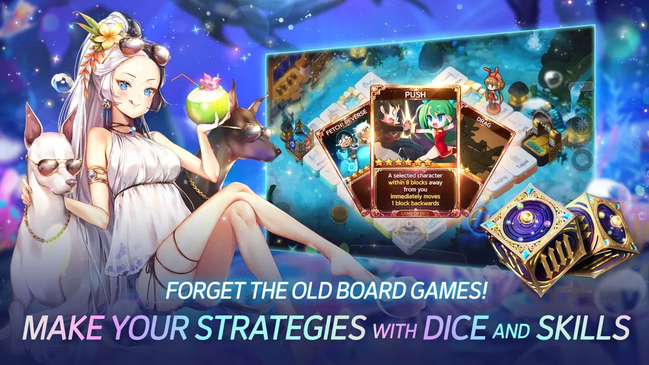 Game of Dice: Board&Card&Anime 스크린샷 2