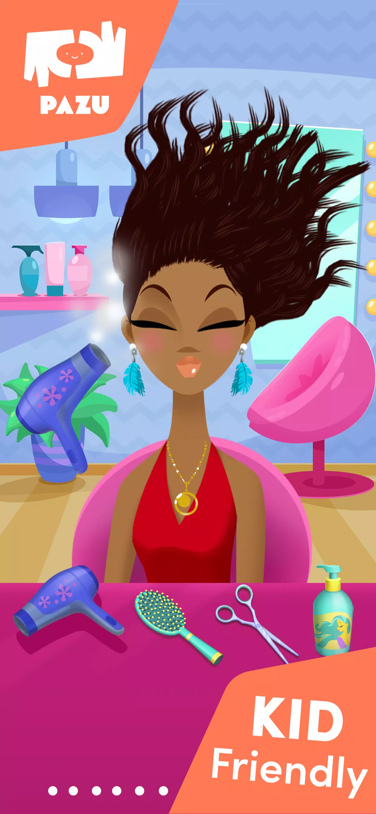 Juego de peluquería para niñas Captura de pantalla 2