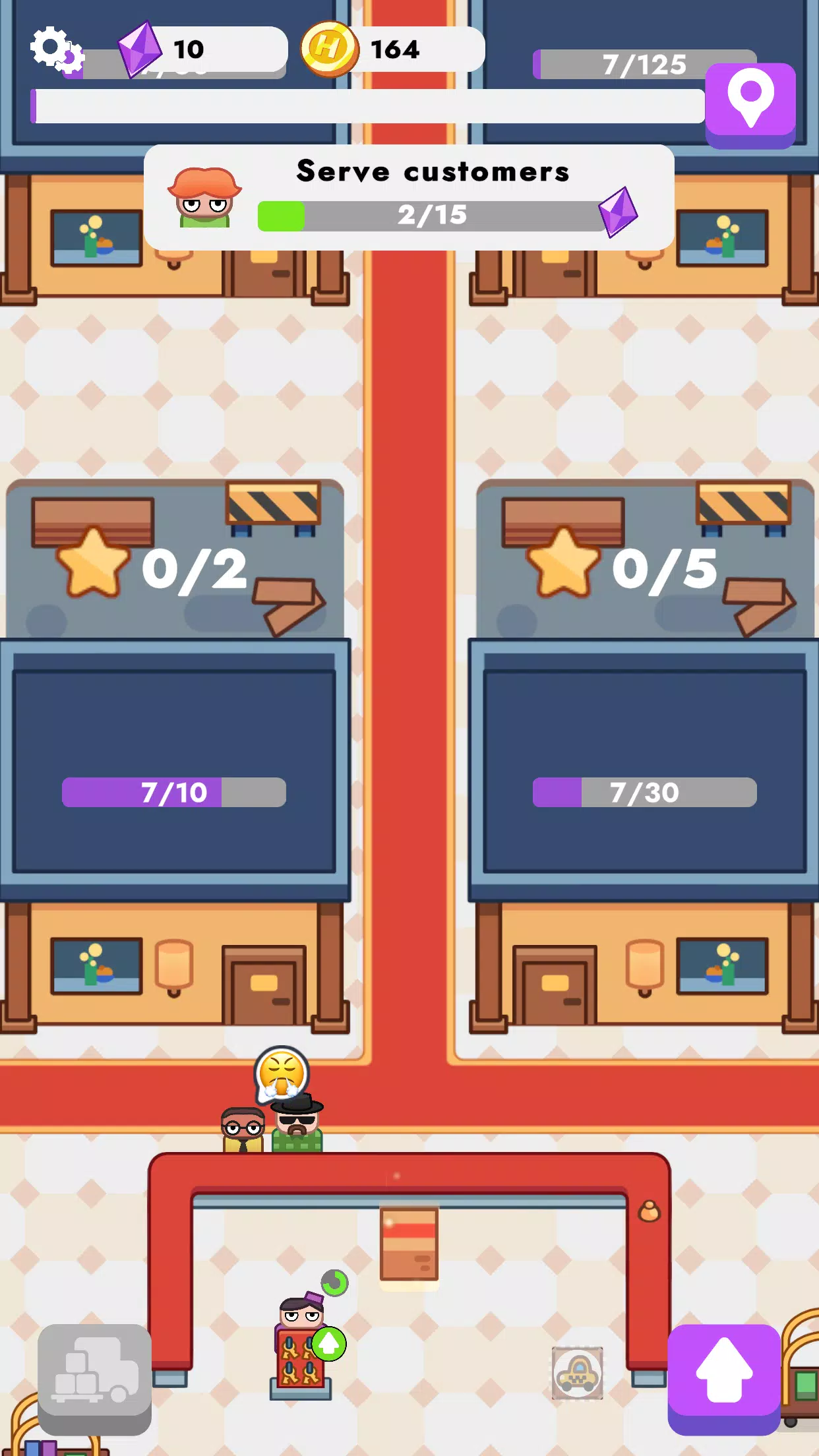 Royal Hotel: idle game 螢幕截圖 1