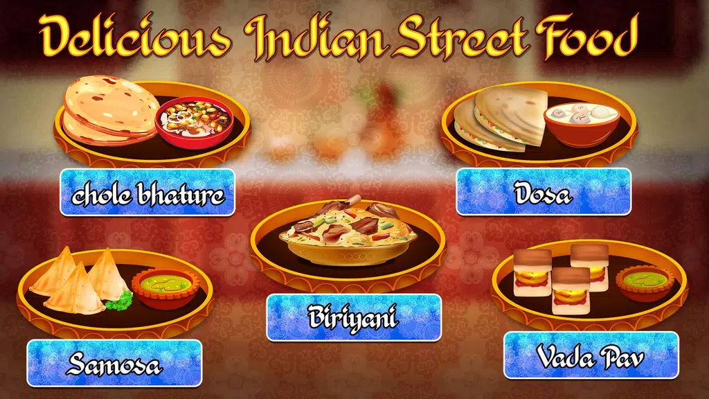 Indian Street Food Recipes Screenshot 2