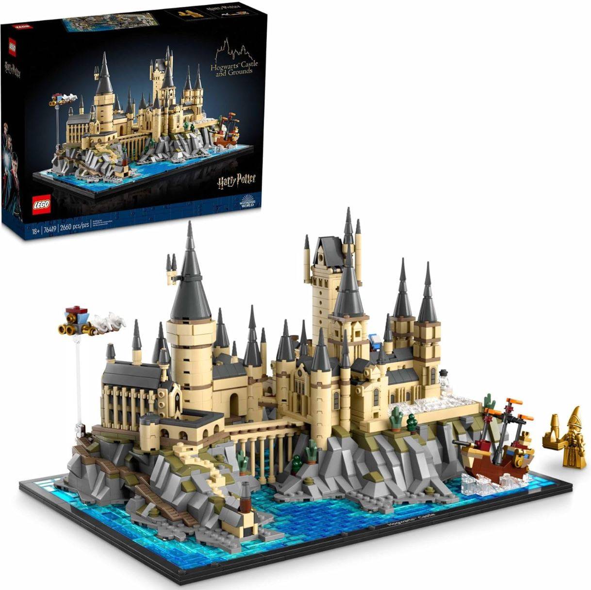 Lego Hogwarts Castle: Amazon တွင်စျေးနှုန်းချိုသာစွာဖြင့်စံချိန်တင်