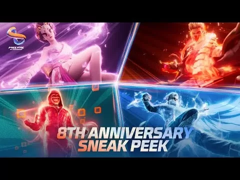 Free Fire 8th Anniversary Celebration Features Train-Themed Content