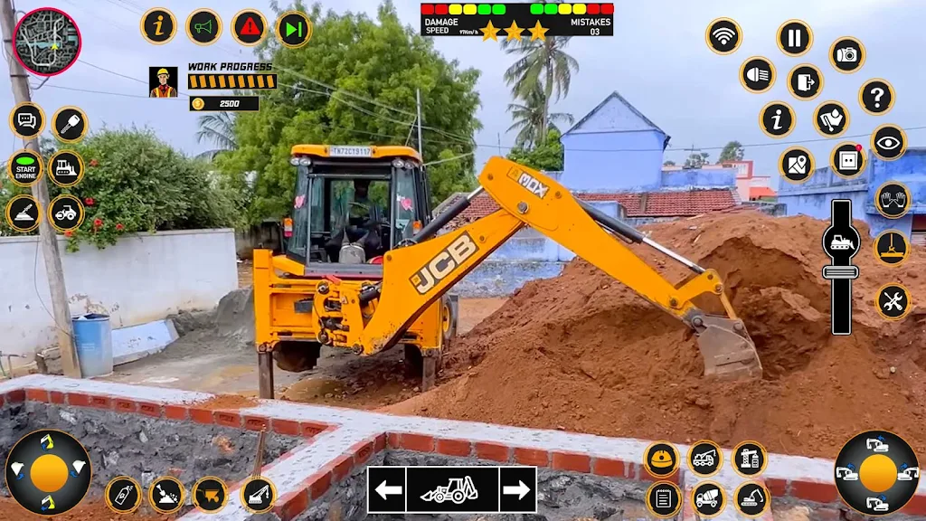 Snow Excavator Game: JCB Games Ekran Görüntüsü 0