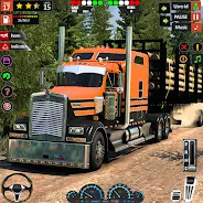 US Cargo Truck Simulator Game Ekran Görüntüsü 0