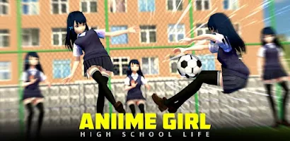 Anime High School Story Games Captura de tela 0