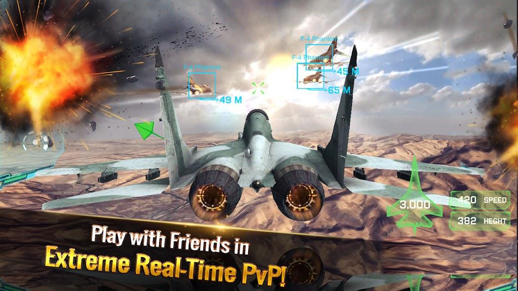 Ace Fighter: Modern Air Combat Mod Schermafbeelding 0