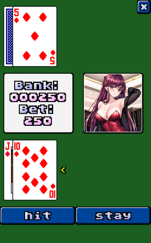 Schermata video blackjack 2