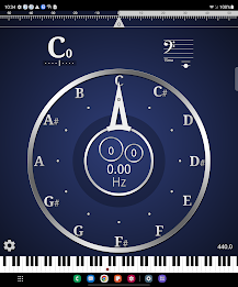 CarlTune - Chromatic Tuner ภาพหน้าจอ 0