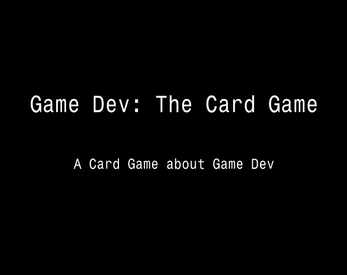 Game Dev: The Card Game 螢幕截圖 0