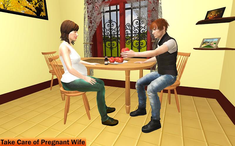 Pregnant Mother Sim Games Life Captura de pantalla 2