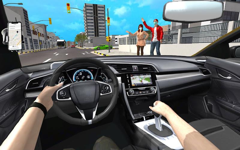 Open World Taxi Sim 2023 স্ক্রিনশট 3