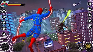 Spider Rope Hero Flying Games 스크린샷 1