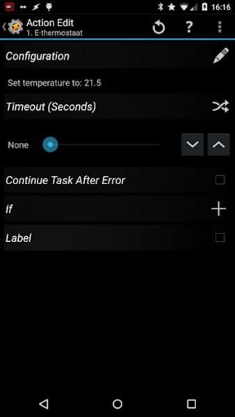 E-thermostaat Plugin for Tasker/Locale ภาพหน้าจอ 0