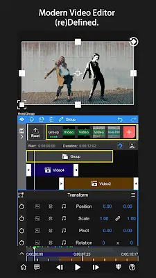 Node Video - Pro Video Editor ภาพหน้าจอ 1