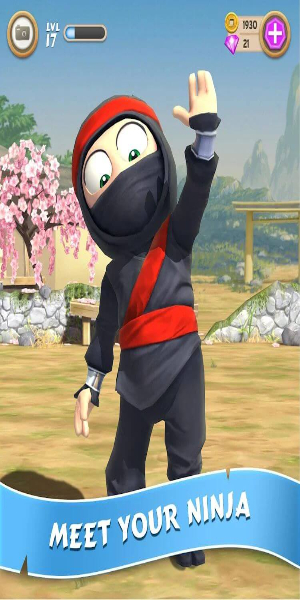 Clumsy Ninja Mod Tangkapan skrin 2