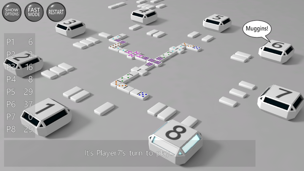 3D Dominoes by A Trillion Games Ltd स्क्रीनशॉट 0