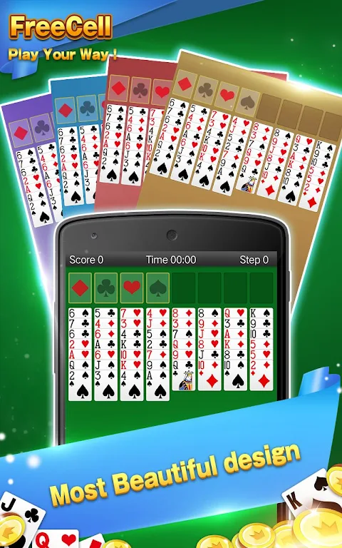 Solitaire - FreeCell Card Game स्क्रीनशॉट 1