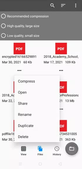 PDF Small - Compress PDF ဖန်သားပြင်ဓာတ်ပုံ 2