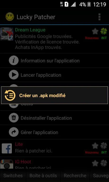 LuckyPatcher by jadi daniel Capture d'écran 0