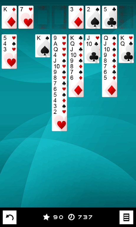 3 in 1 Solitaire - Triple Cards Ảnh chụp màn hình 1