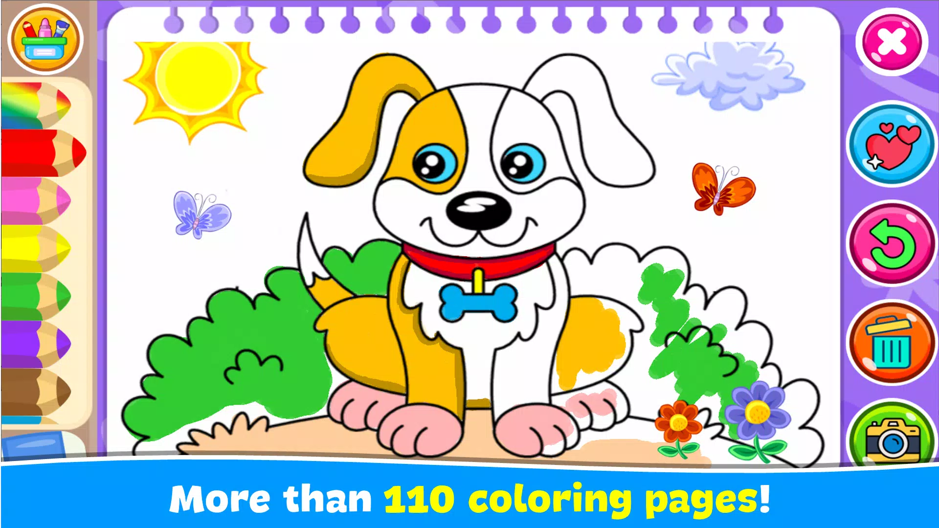 Coloring,  Music and Games ภาพหน้าจอ 1