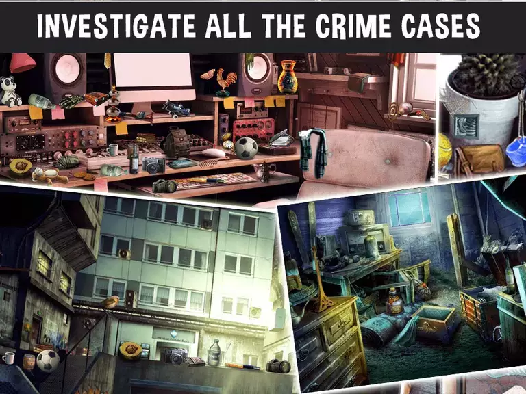 Crime Case :Hidden Object Game स्क्रीनशॉट 0