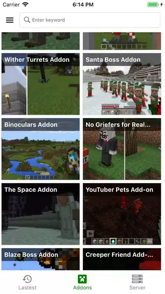 Addons for MCPE - Mods Packs Tangkapan skrin 1