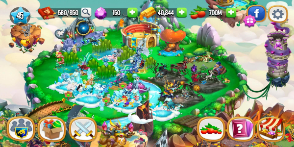 Dragon City: Mobile Adventure Tangkapan skrin 2