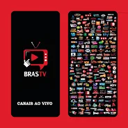 Canais TV ao vivo - TV Online 스크린샷 1