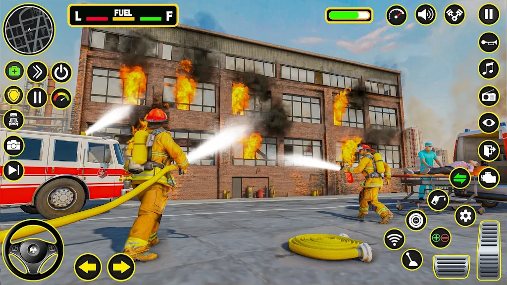 Fire Truck Firefighter Rescue Screenshot 1