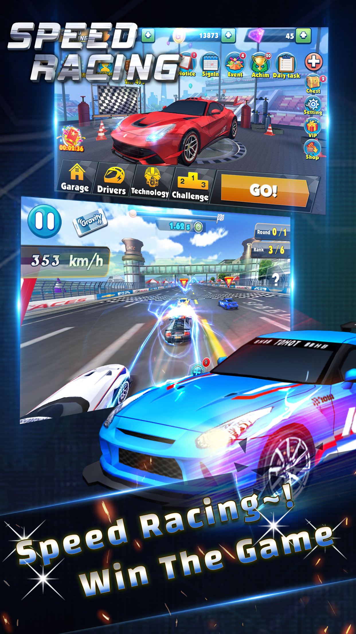 Speed Racing - Secret Racer Ảnh chụp màn hình 0