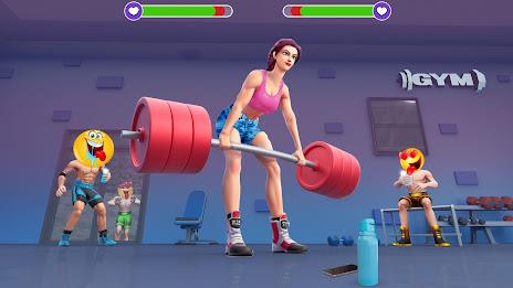 Slap & Punch:Gym Fighting Game ภาพหน้าจอ 1