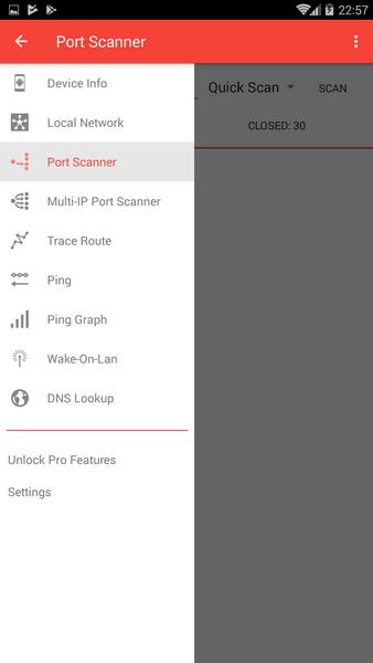 PortDroid Network Analysis ภาพหน้าจอ 3