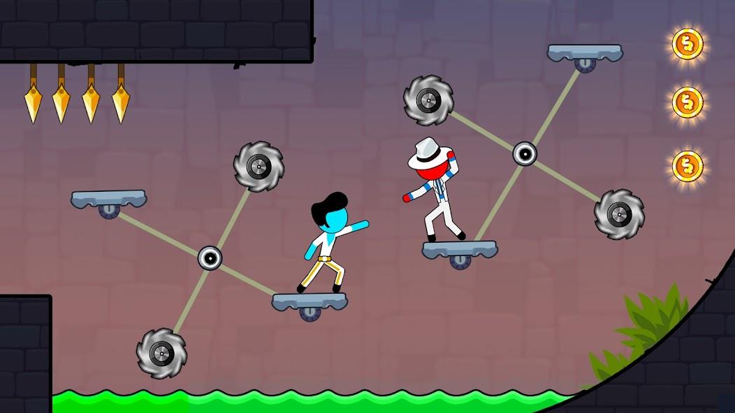 Stickman Red boy and Blue girl Mod স্ক্রিনশট 2