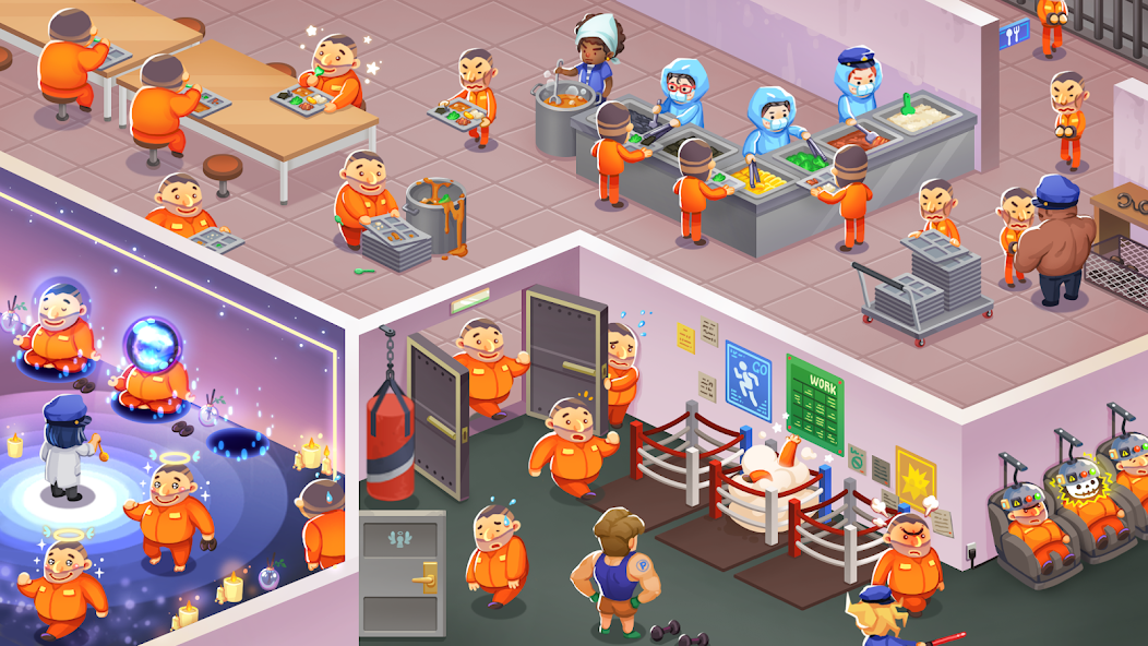 Idle Prison Tycoon Mod 螢幕截圖 2